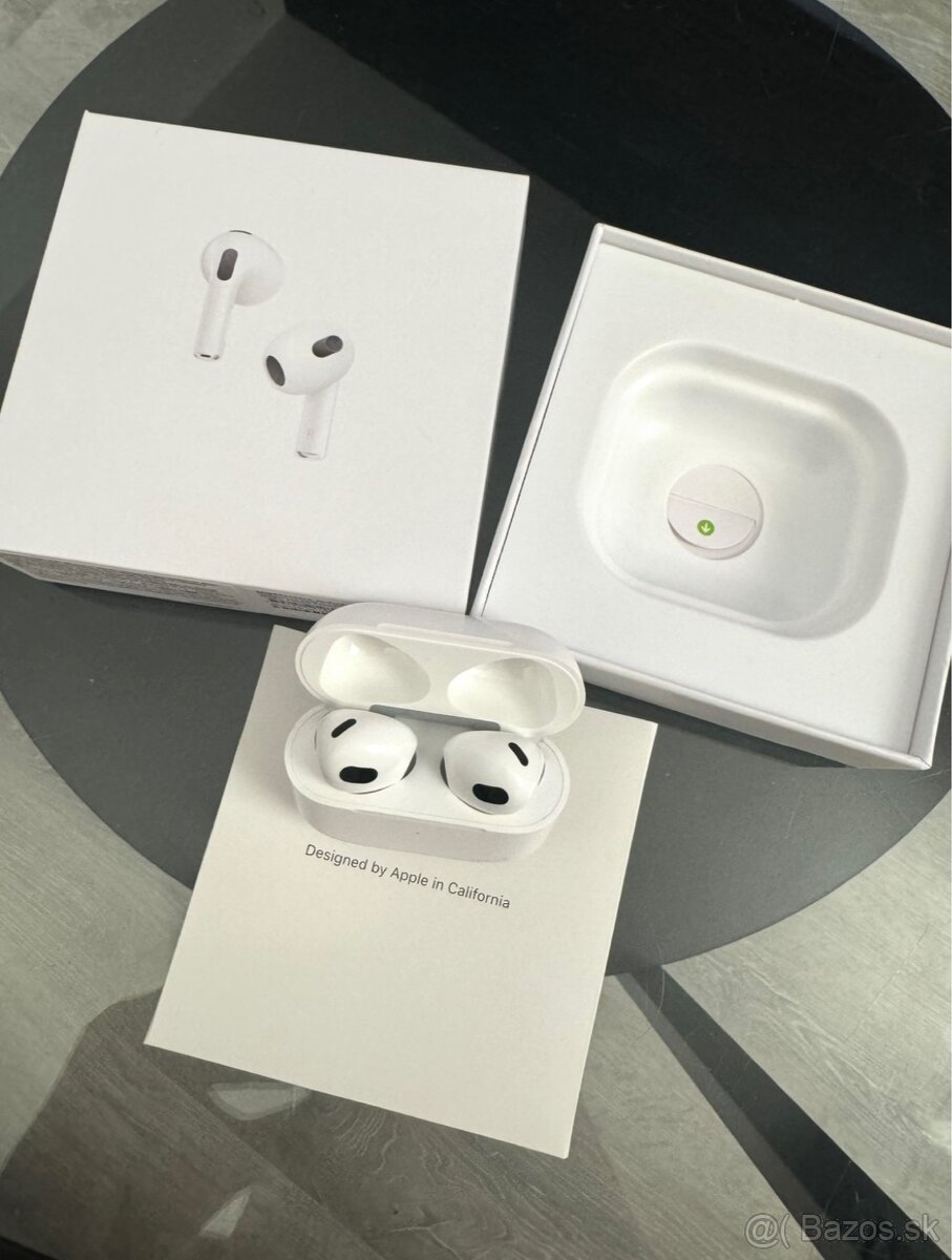 Predám úplne nove Apple AirPods (3. generácia)