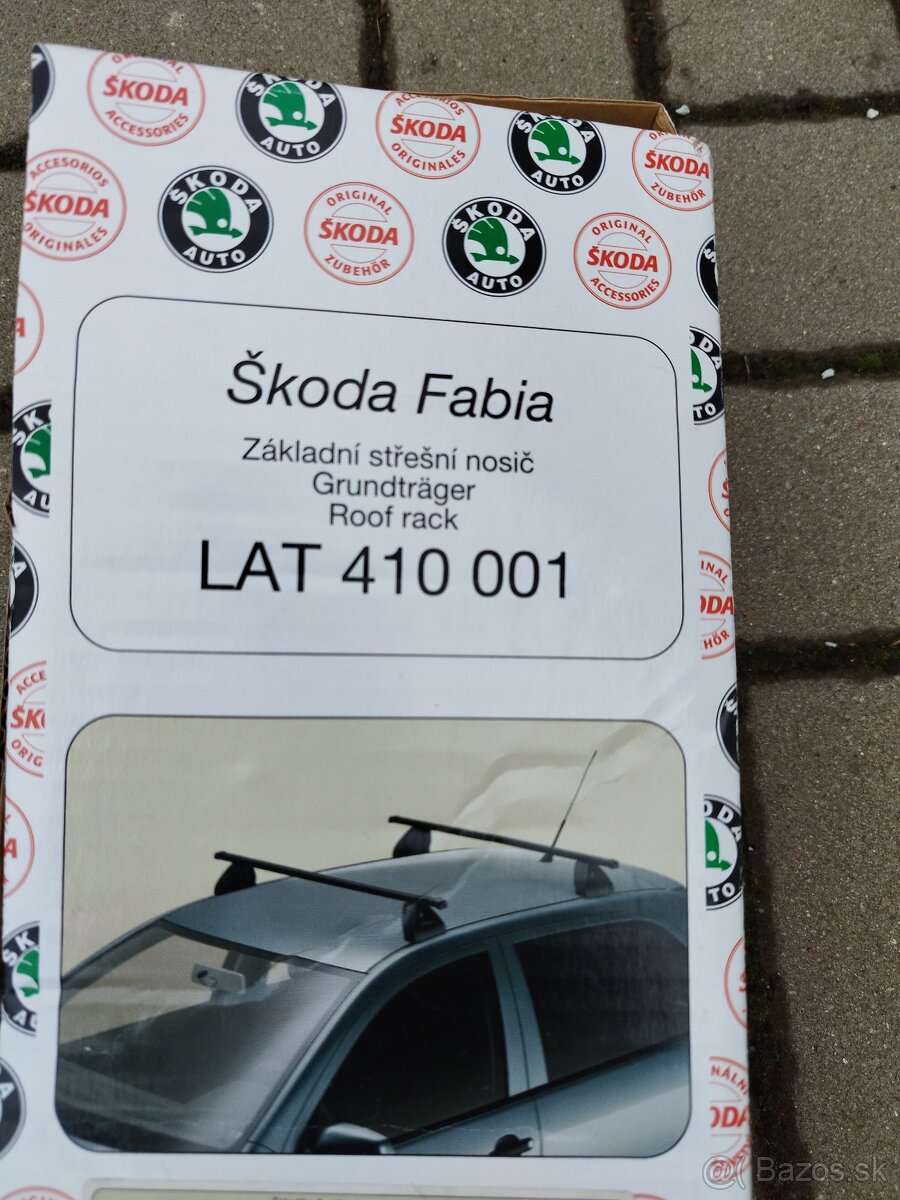 PREDAM ZAKLADNY STRESNY NOSIC SKODA FABIA