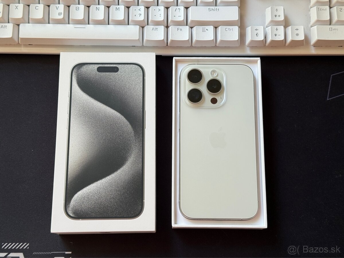 iPhone 15 PRO málo použitý