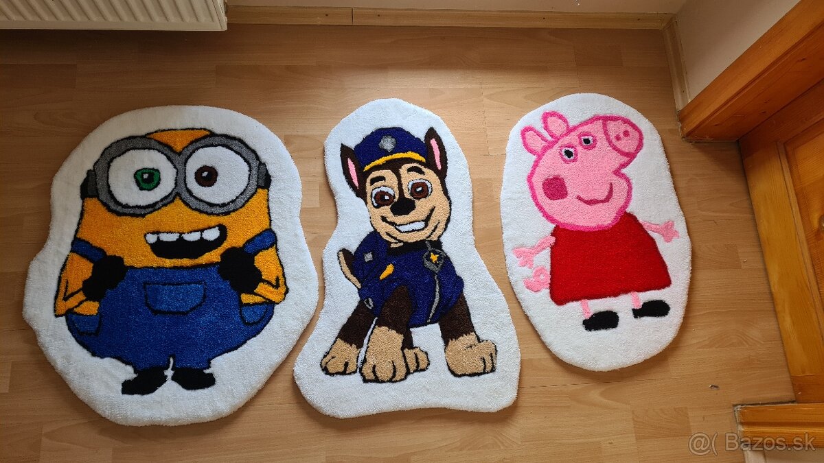 Ručne robené koberce - TUFTING