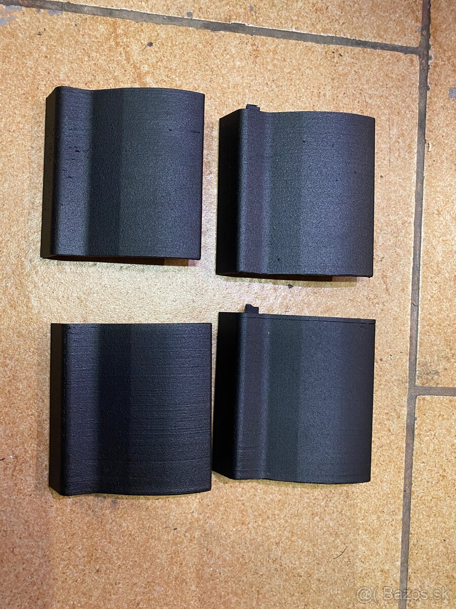 3D tlačené krytky do prahov