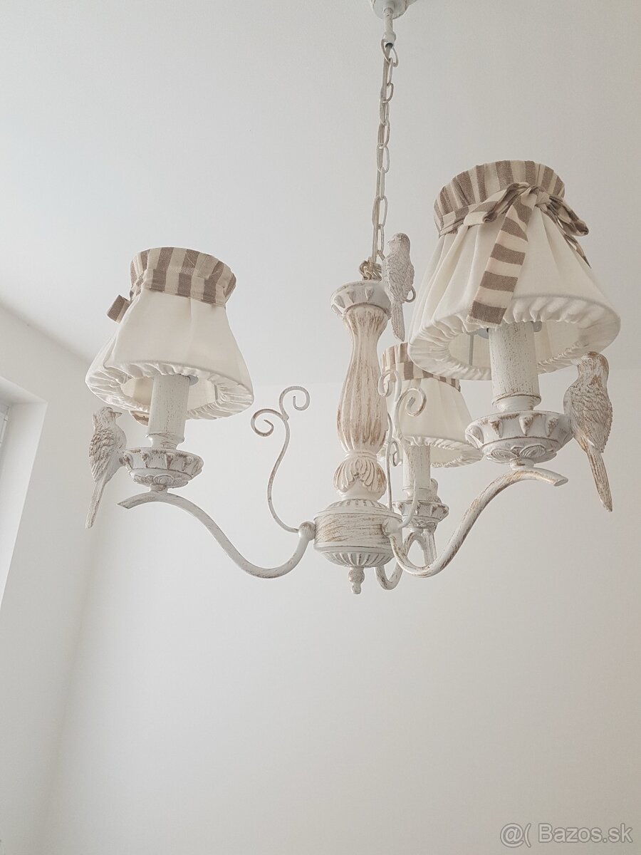 Luster a nástenná lampa Vintage