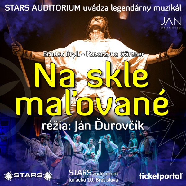Predám vstupenky na muzikál Na skle maľované v Terchovej