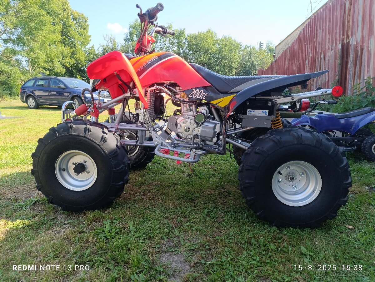Predám štvorkolku 200cc 163FML