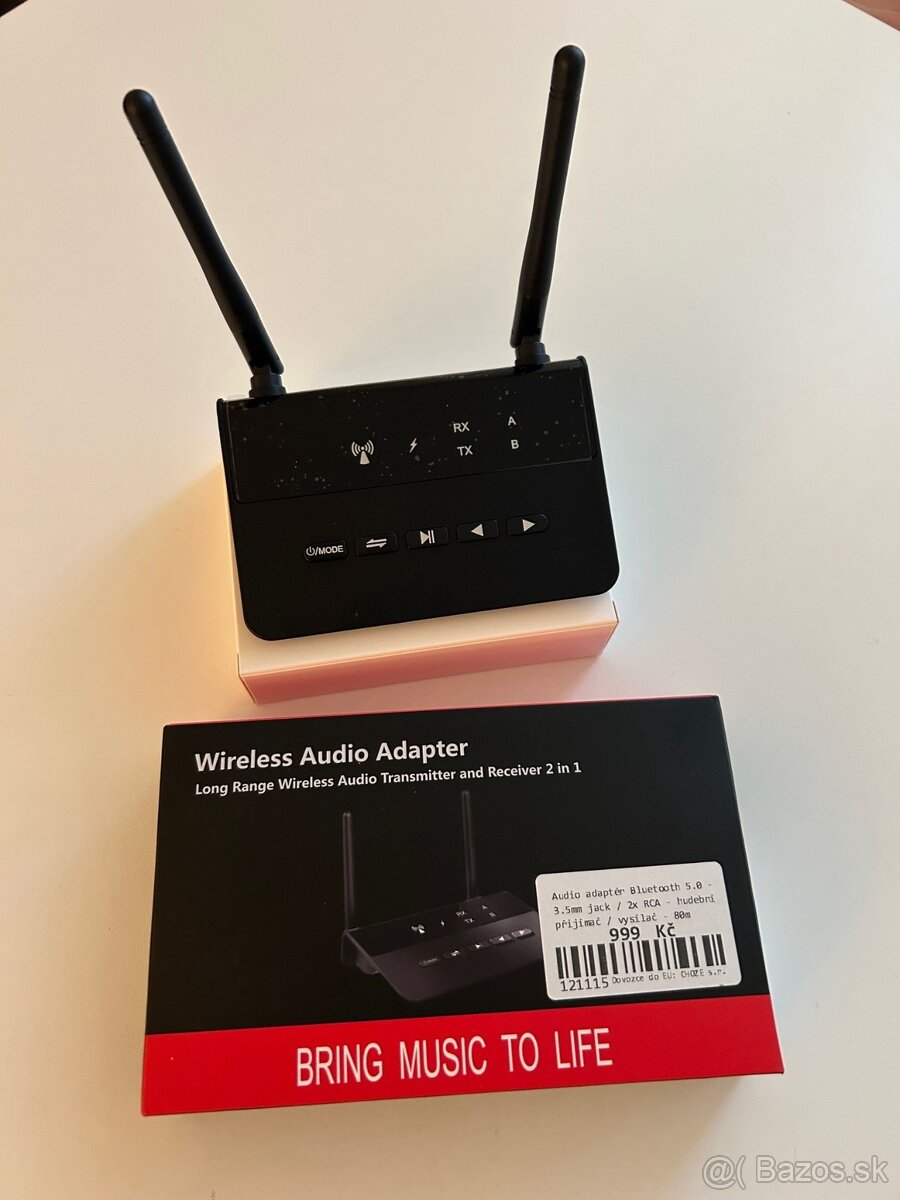 Bluetooth audio adaptér