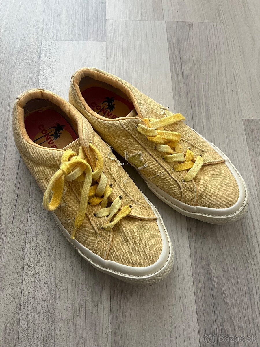 Converse žlté tenisky 37.5