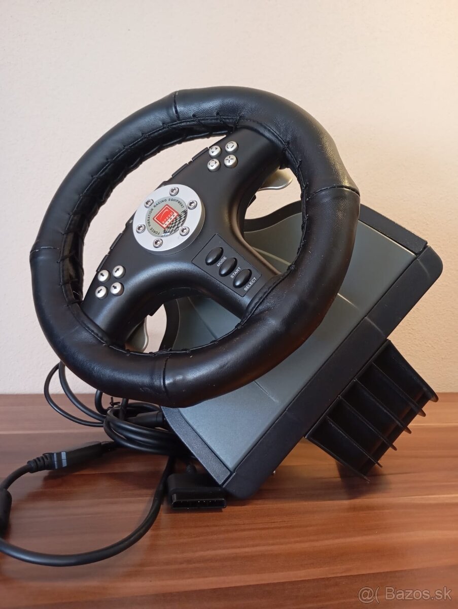 Vibračný pretekársky volant Speed-Link 2v1