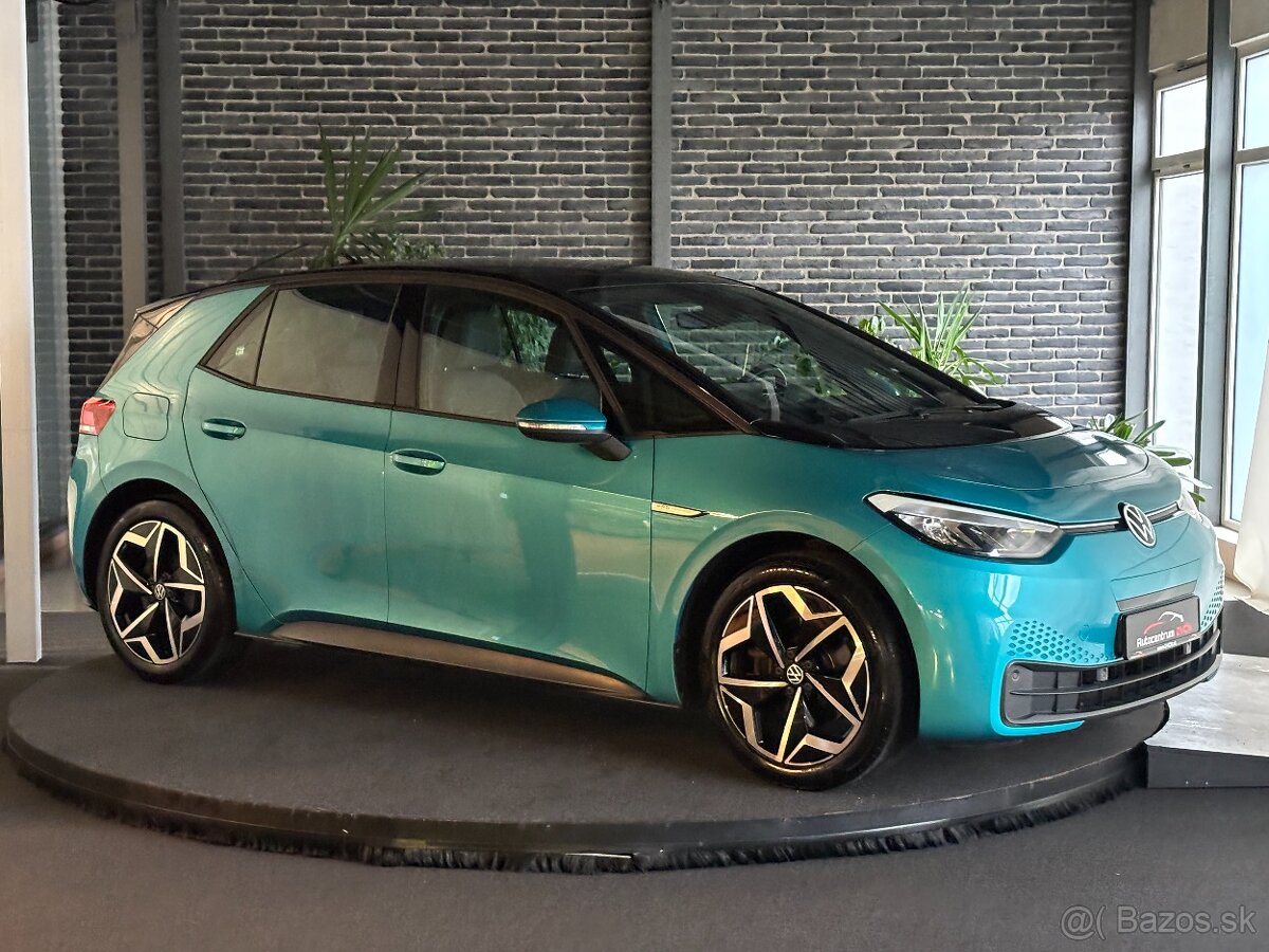 Volkswagen ID.3 Pro Performance 58kWh Modrá