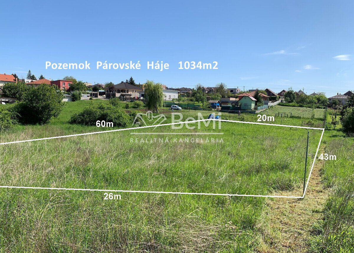 Pozemok Nitra Párovské Háje ID 005-14-VISK