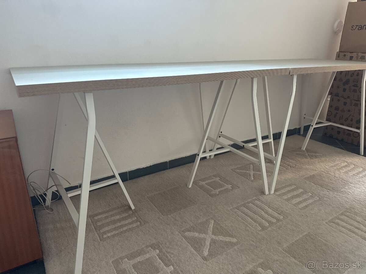 Ikea pracovný stôl s vzperami