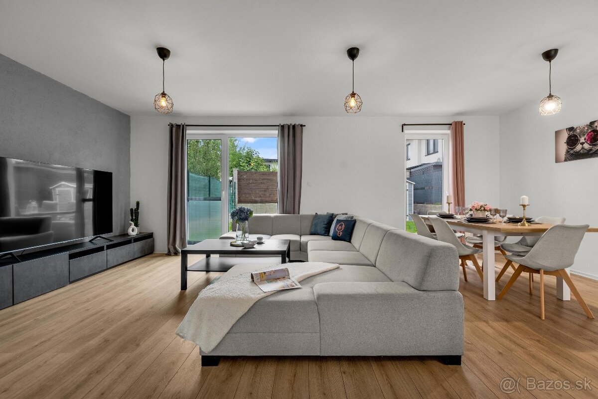 NA PREDAJ NOVOSTAVBA 3-IZBOVÉHO RODINNÉHO DOMU V STUPAVE