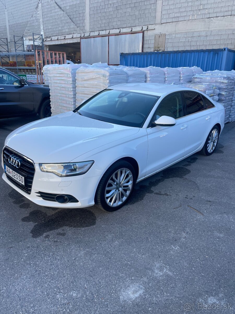 Predám havarovanú audi a6 3.0 tdi Airbag OK Motor OK