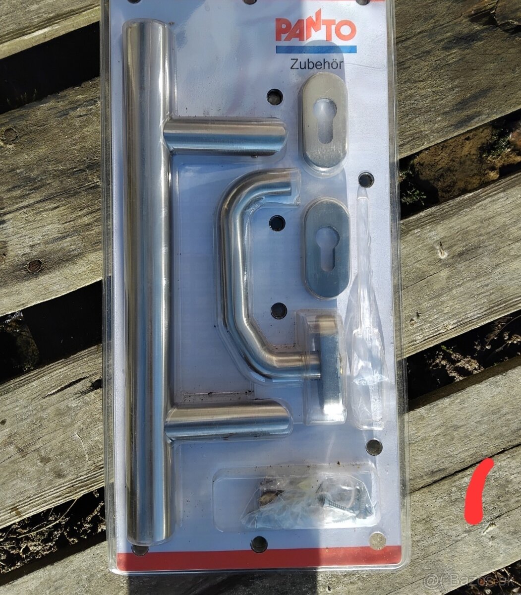 Madlo dveri nerezové plus klucka