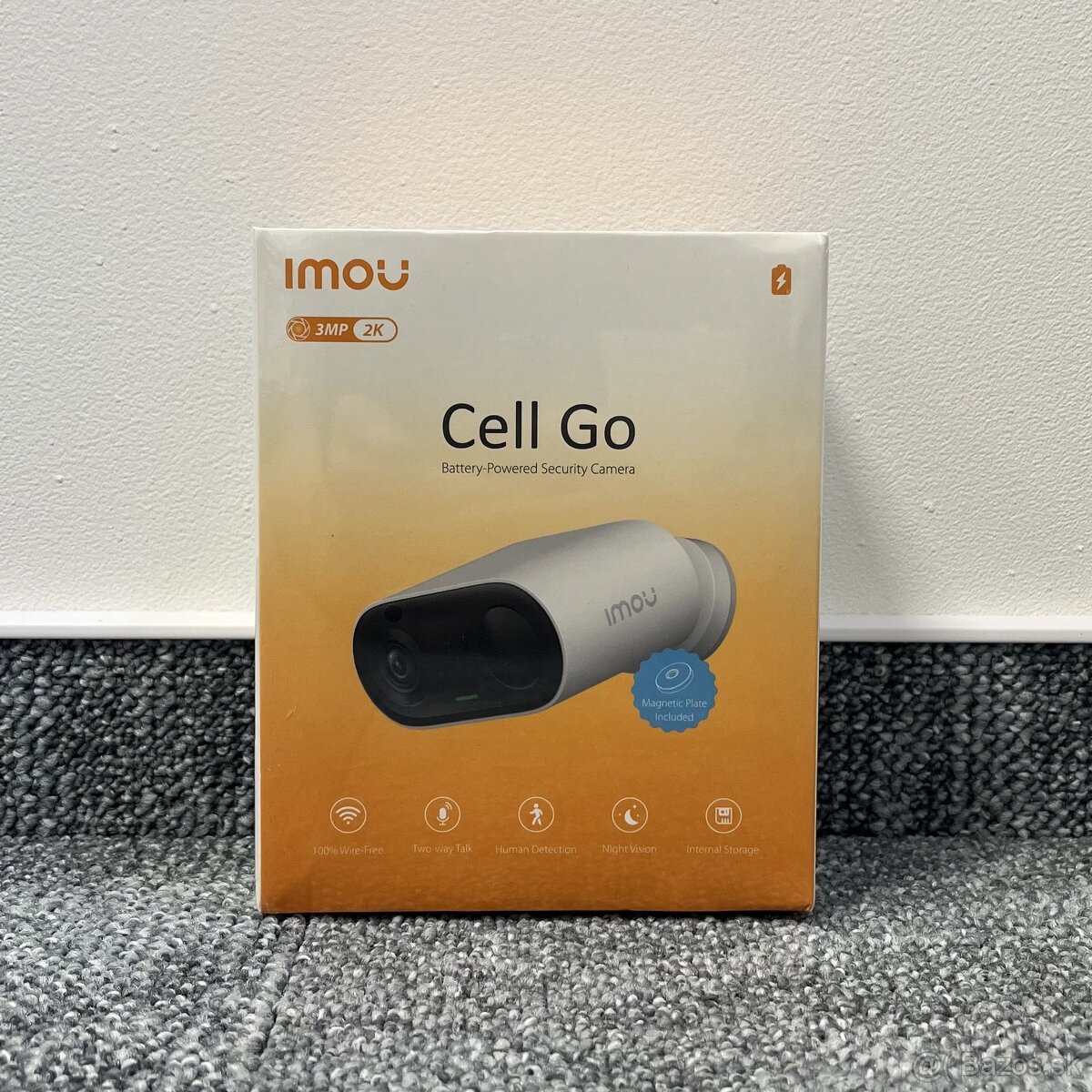 Bezdrôtová nabíjateľná kamera IMOU Cell Go