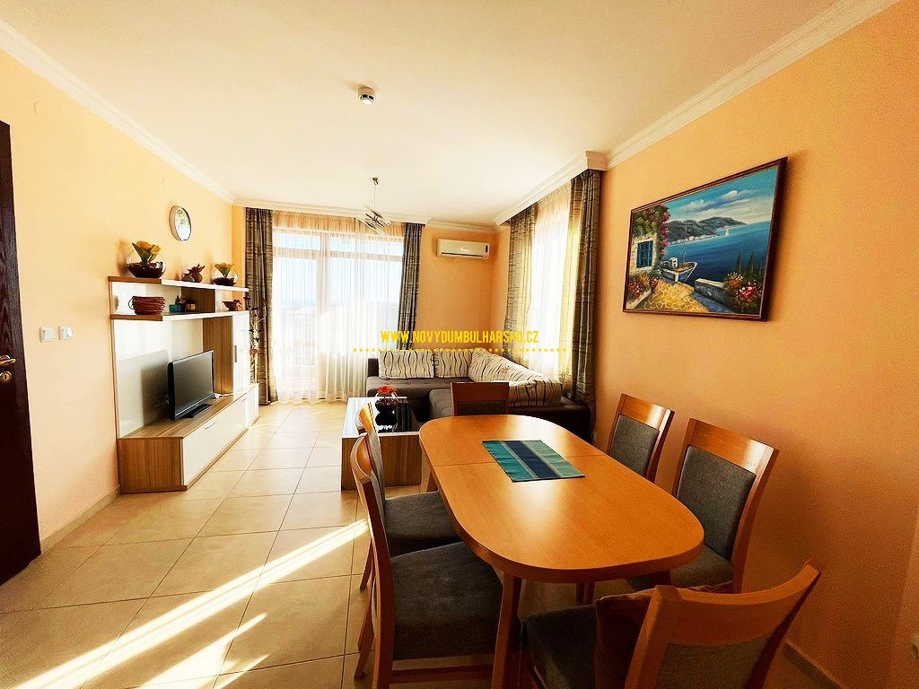 3kk, apartmán se 2 ložnicemi, Bulharsko, Světí Vlas, 77m2