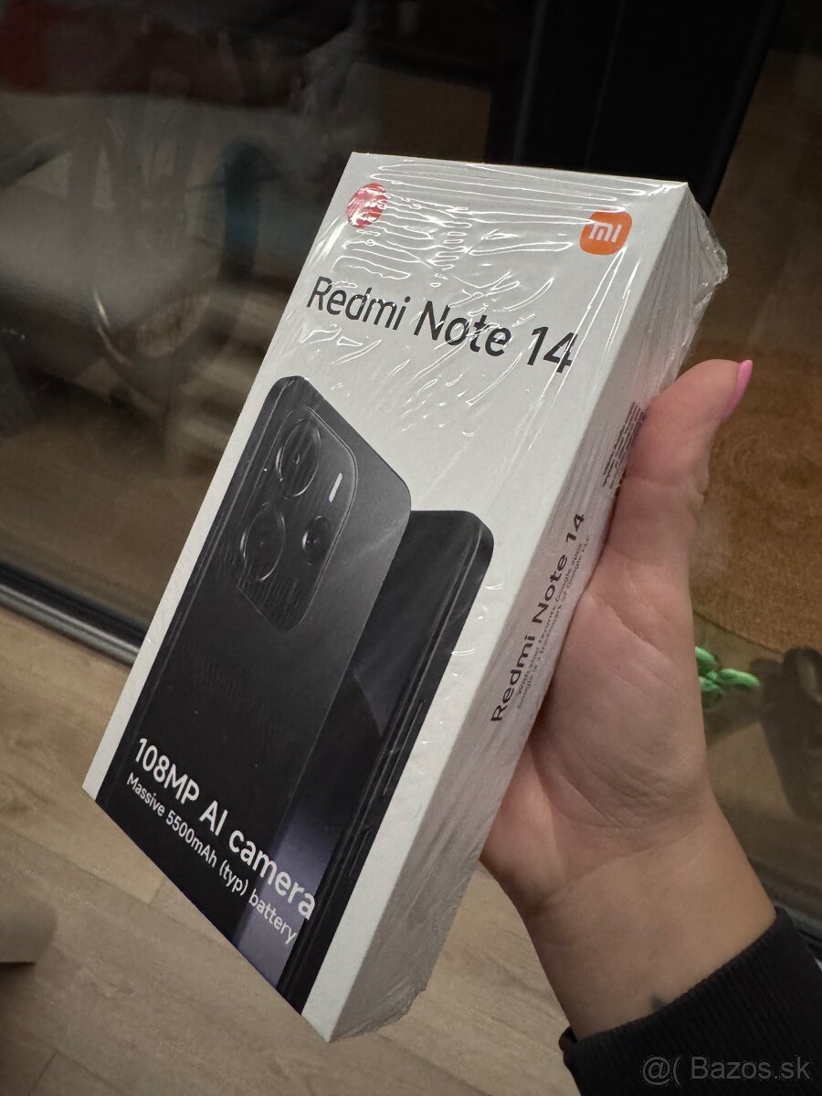 Xiaomi Redmi Note 14 128GB Ocean Blue nový, zabalený