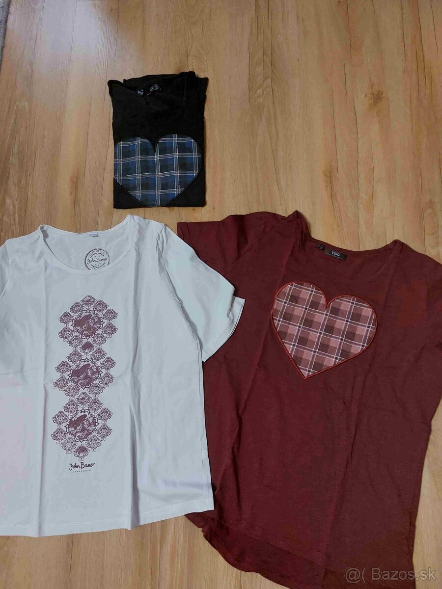 3x tričko 40-42