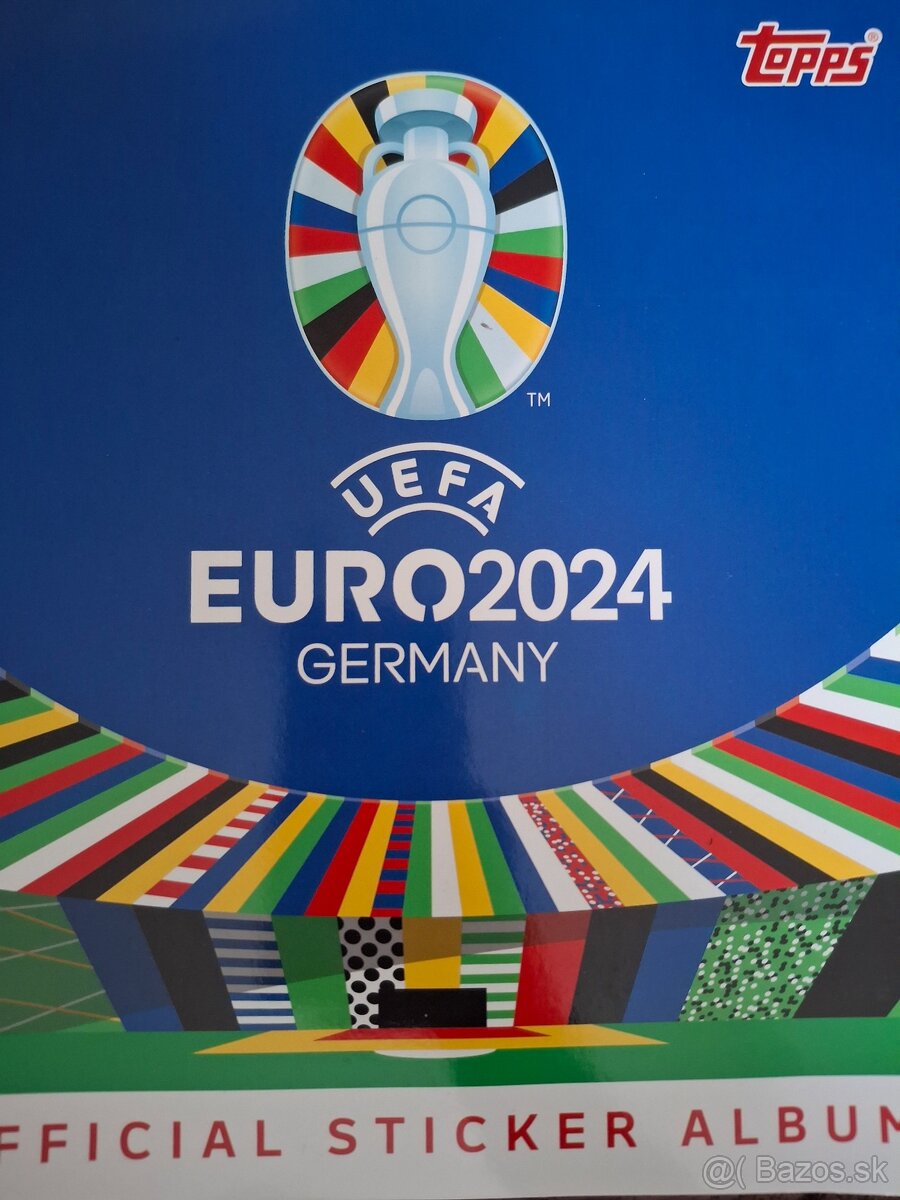 EURO 2024 nálepky TOPPS