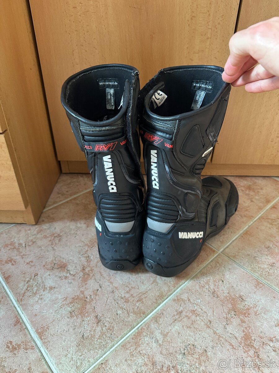 Vanucci Moto cizmy (vel. 45)