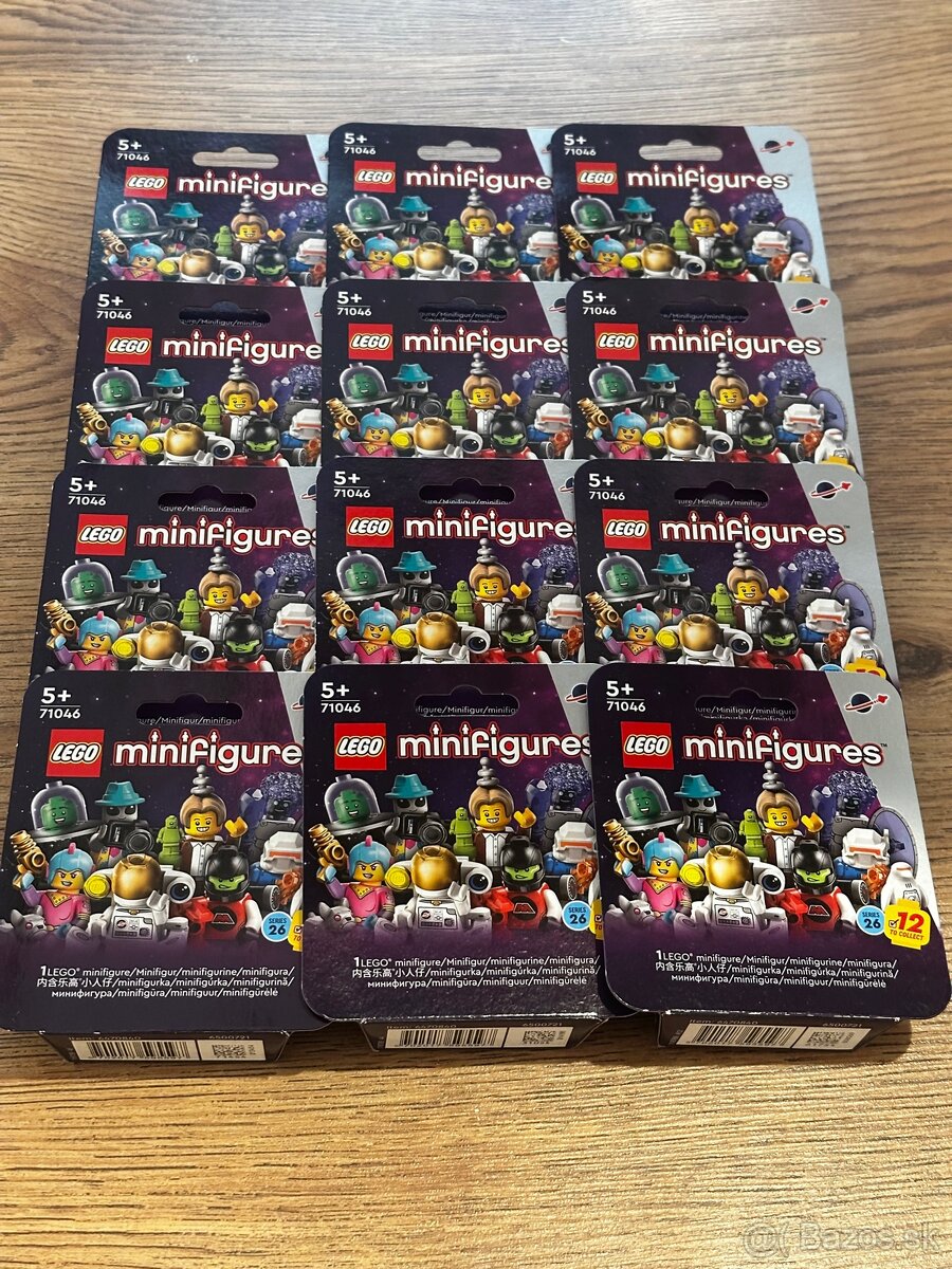 LEGO 71046 Minifigures 26. séria 12ks