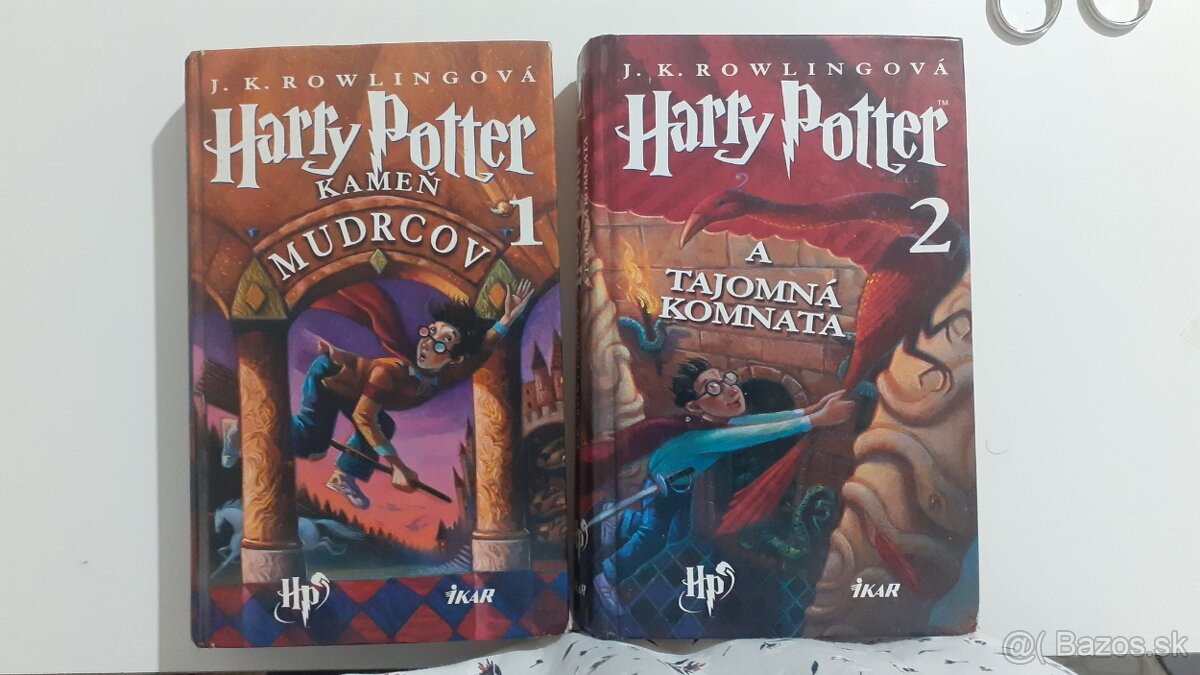 Predám knihy Harry Potter 1 a 2
