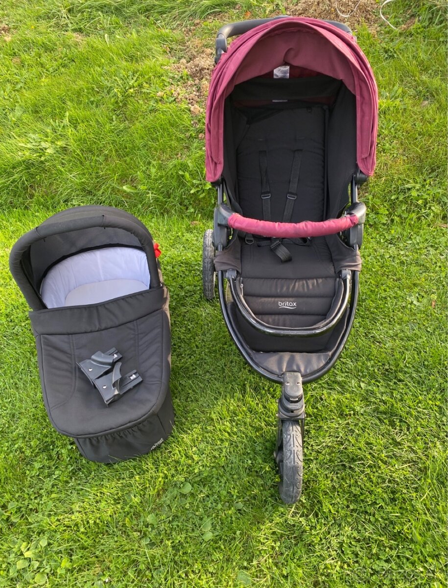 Britax b motion 3 plus s vanickou dvojkombinacia