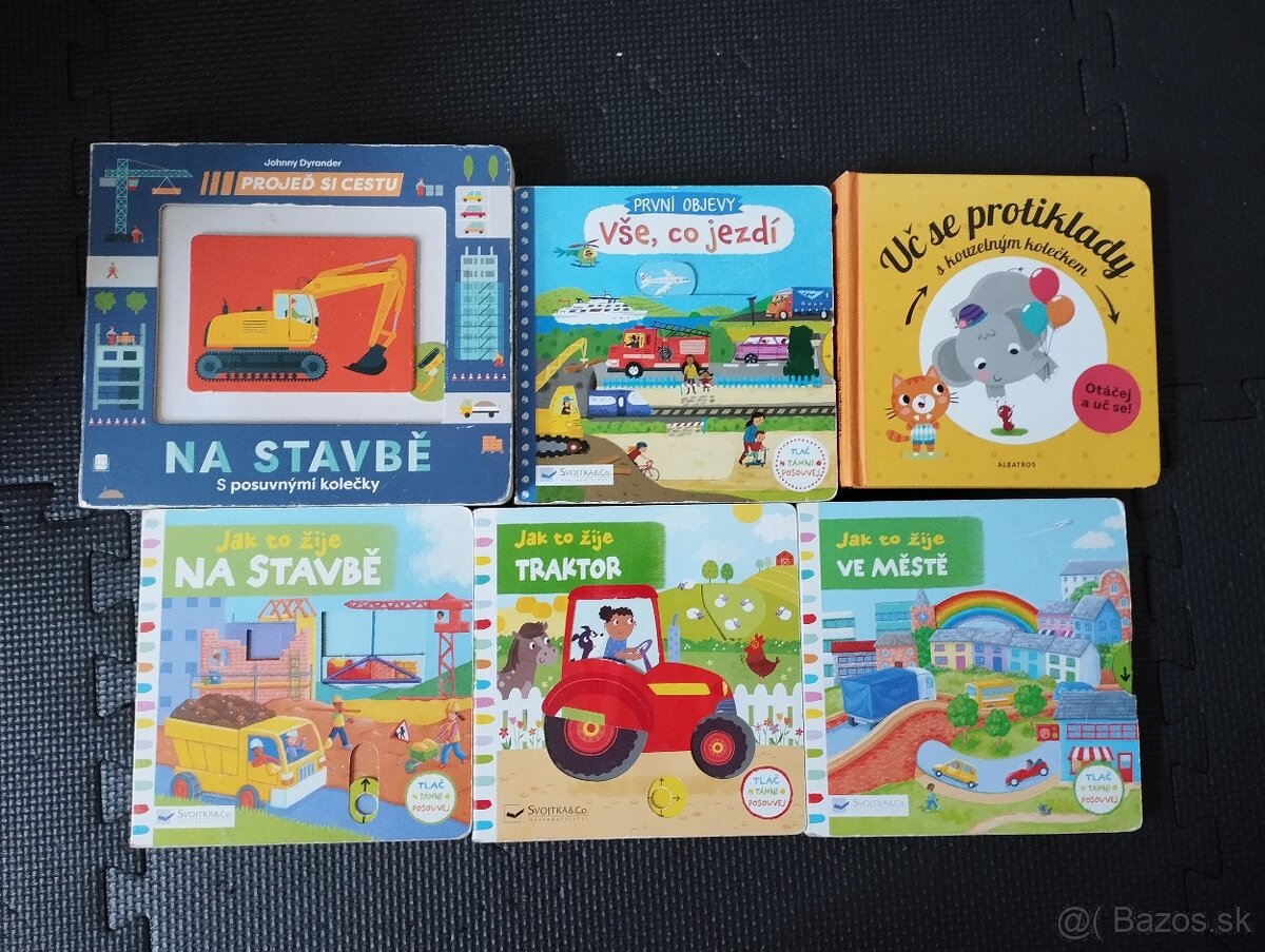Posúvacie knižky pre deti