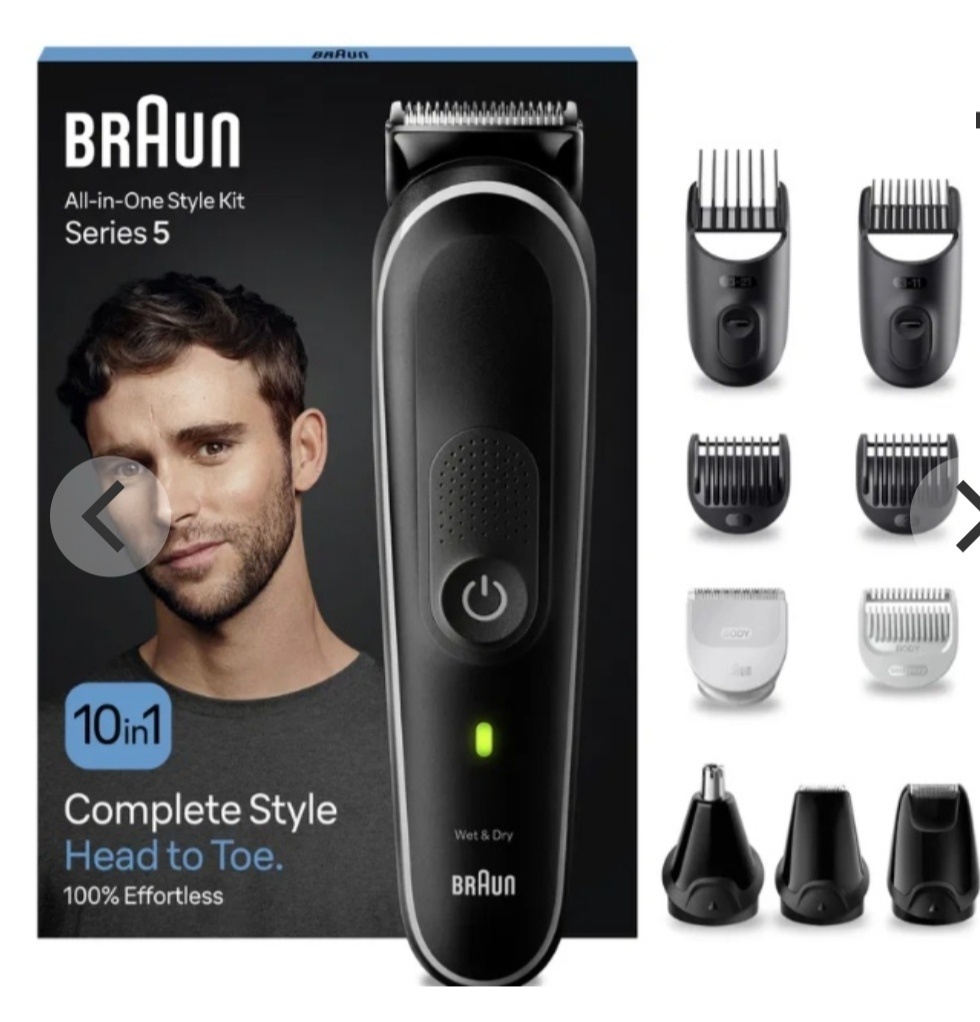 Dobrý deň, predám úplne nový Braun Series 5 MGK5440, 10 v 1