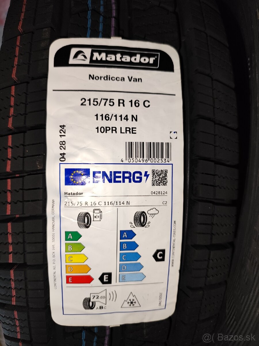 Matador Nordicca Van 215/75 R16 116/114N