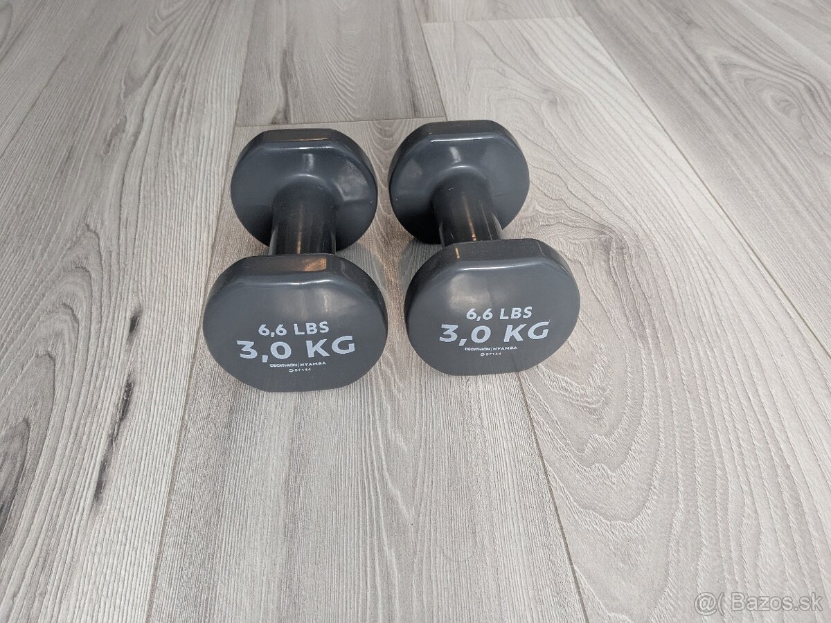 2x 3 kg činky