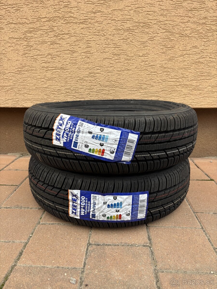 2ks nové zimné pneu 165/65 r15