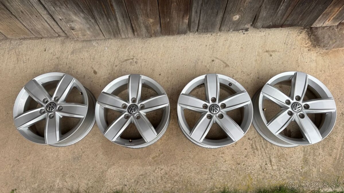 Hliníkové disky 5x112, R16, VW, Škoda, Audi, Seat