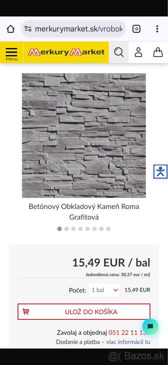 Obkladový kameň
