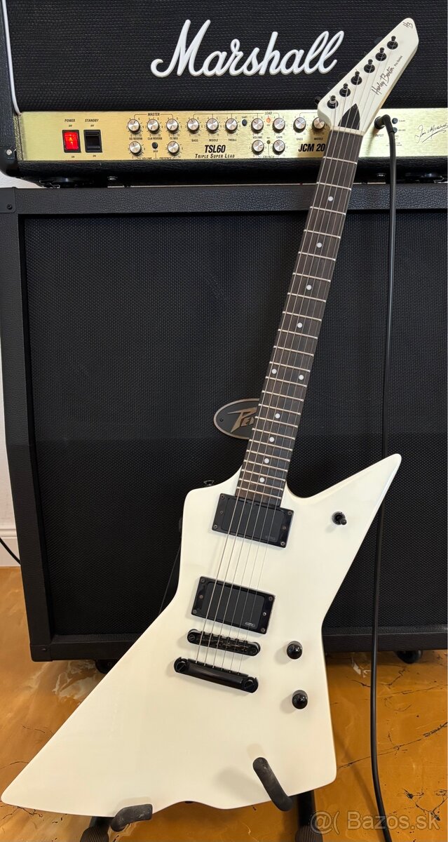 harley benton emg explorer + púzdro