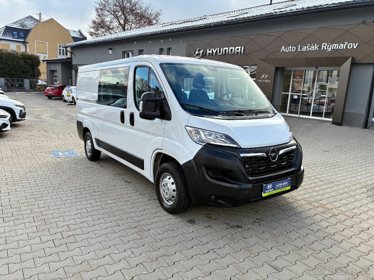 Opel Movano 2.2CDTi 103kW L2H1 7MÍST 3.3t TAŽNÉ DPH