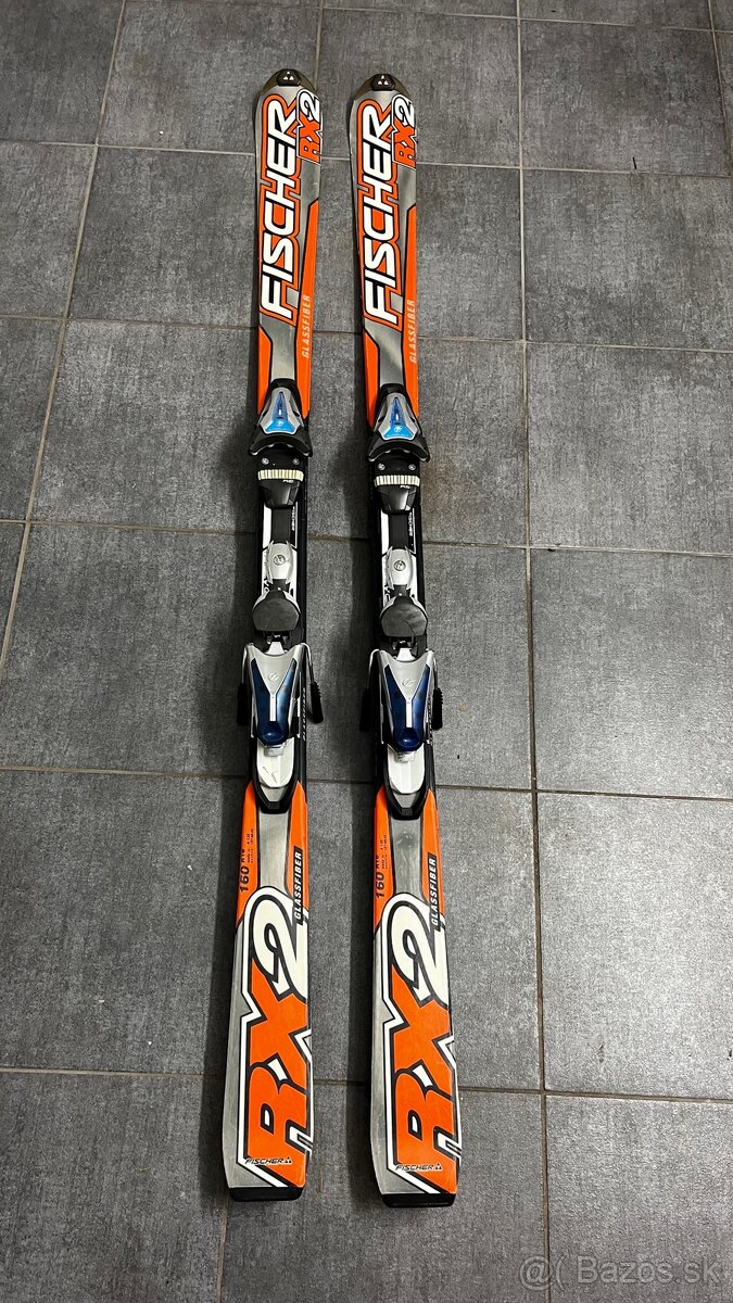 Predám lyže 160 Fisher RX2 R 16 spolu s viazaním