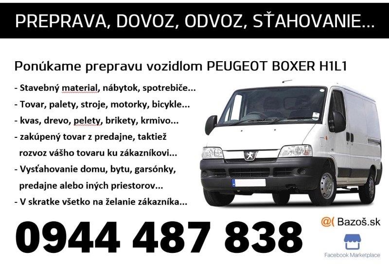 PREPRAVA, DOVOZ, ODVOZ...