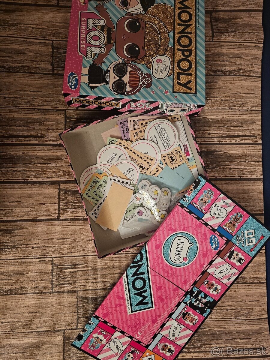 Monopoly spolocenska hra pre deti