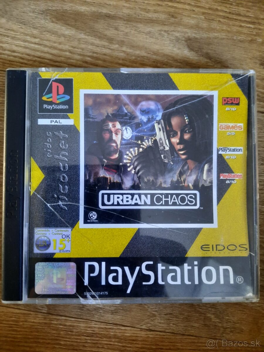 Urban Chaos ps1 PAL