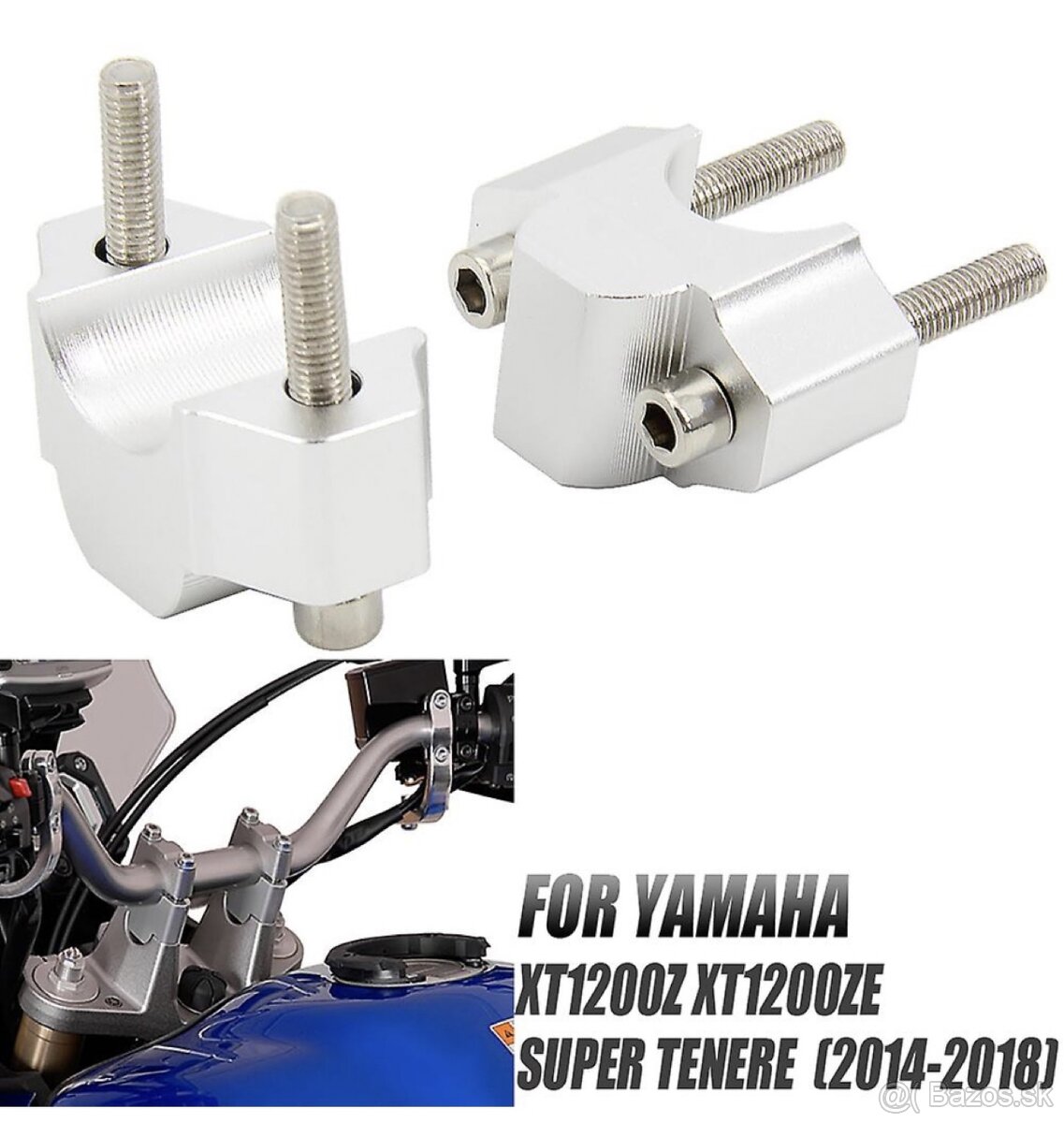 Adaptér na vyvýšenie riadidiel Yamaha XT1200 Supertenere