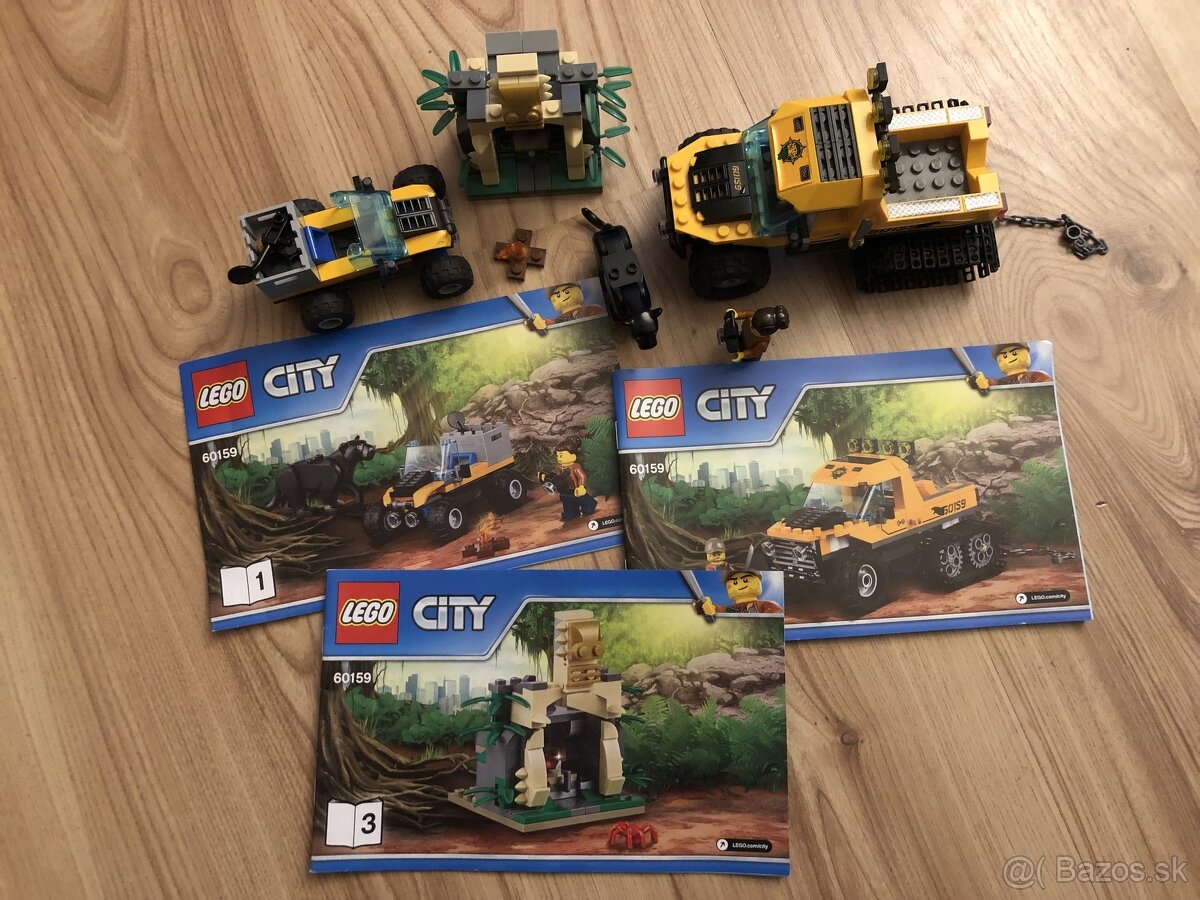 Lego CITY 60159 - JUNGLE ADVENTURES