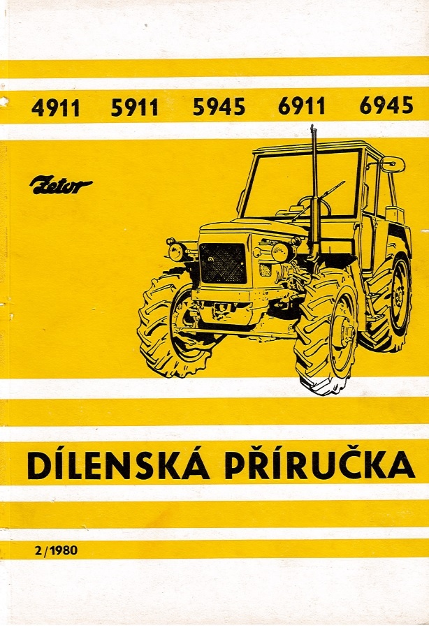 Príručka na Zetor Tatra V3S kombajn Liaz Škoda