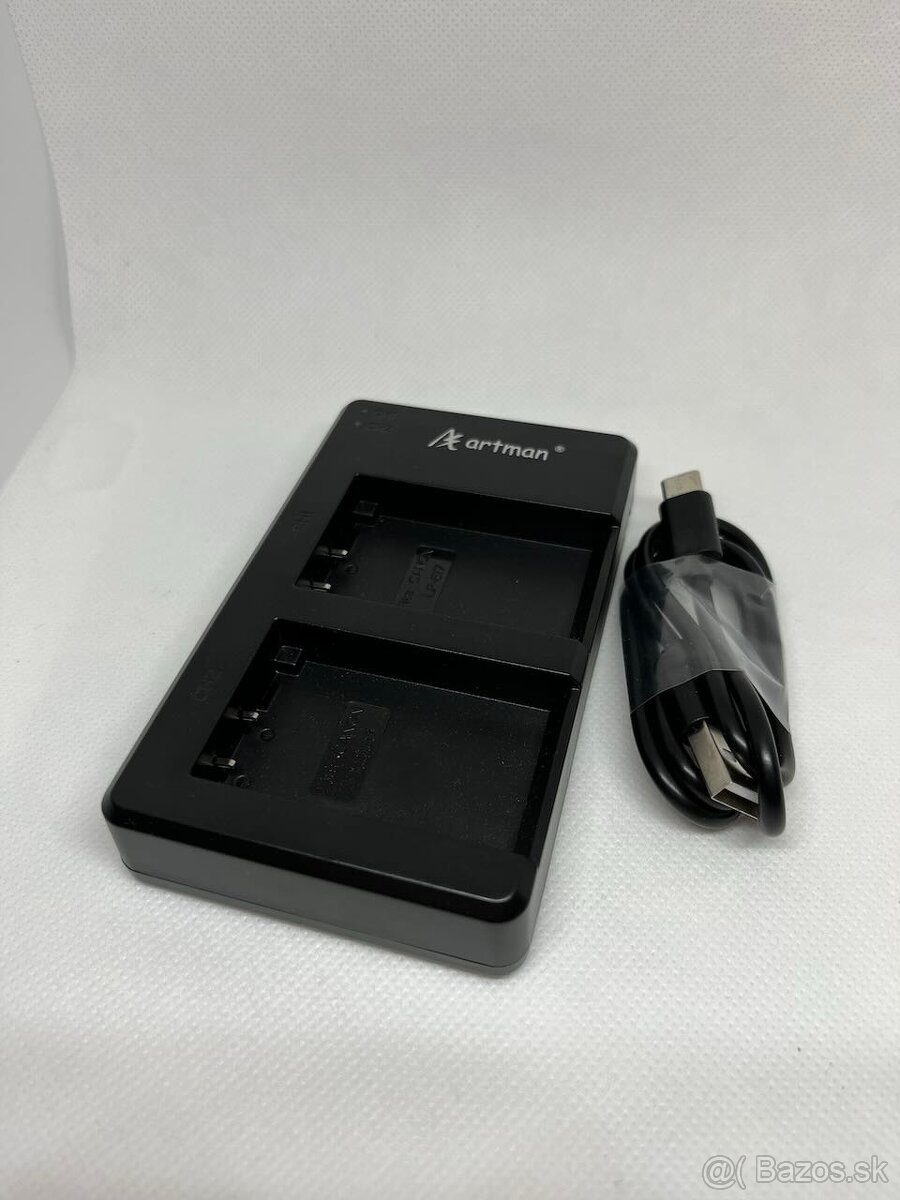 Canon LC-E17 (neoriginál, USB) + 2x LP-E17