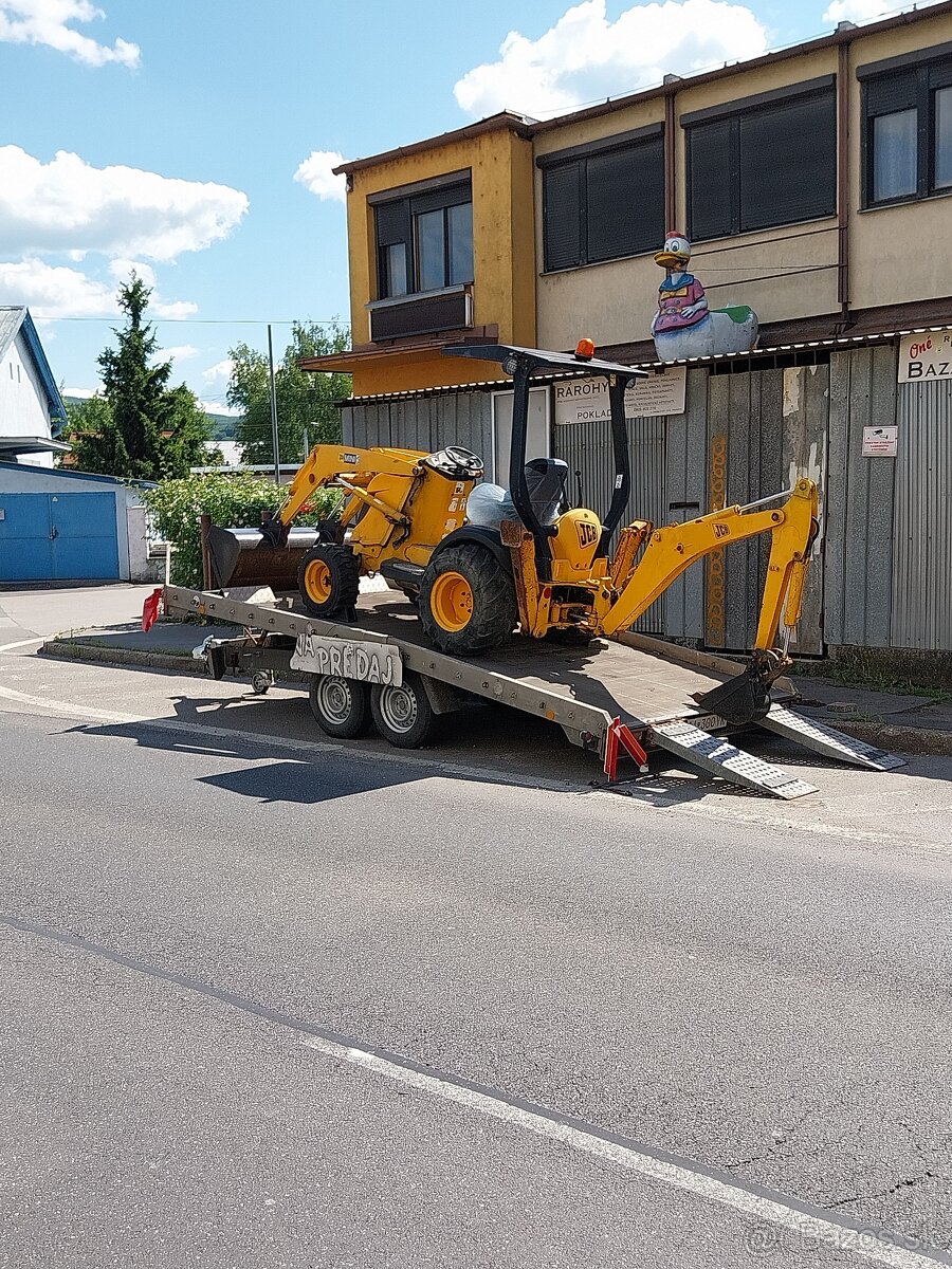 JCB mini CX + príves