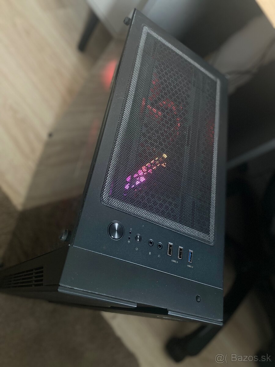 Predám herný PC + MSI Optix G24 monitor