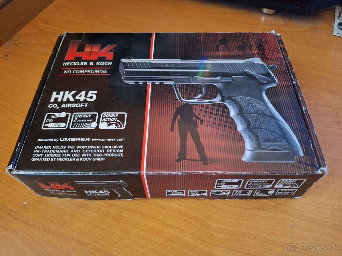 Airsoft Heckler & Koch HK45 C02