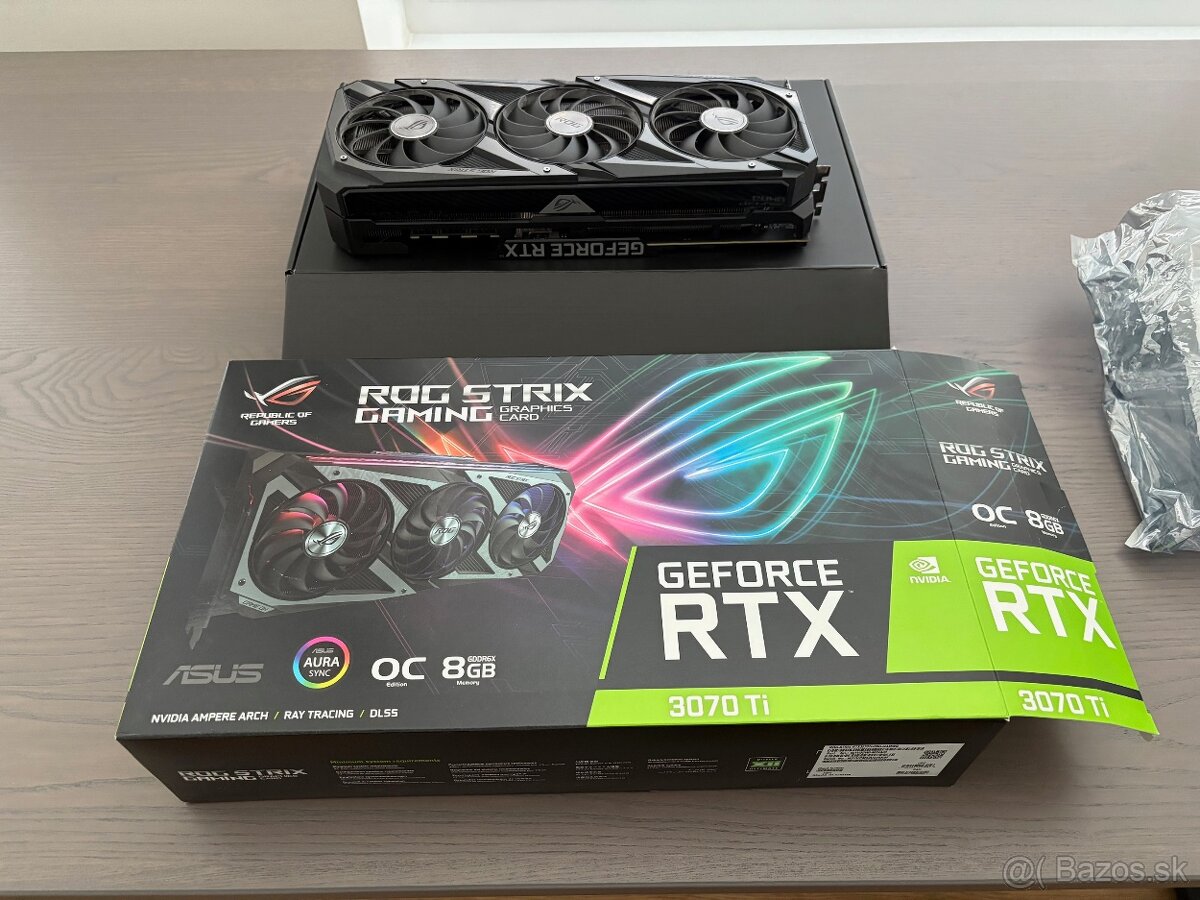 Predam RTX 3070 TI ASUS ROG Strix GeForce 8GB OC Edition