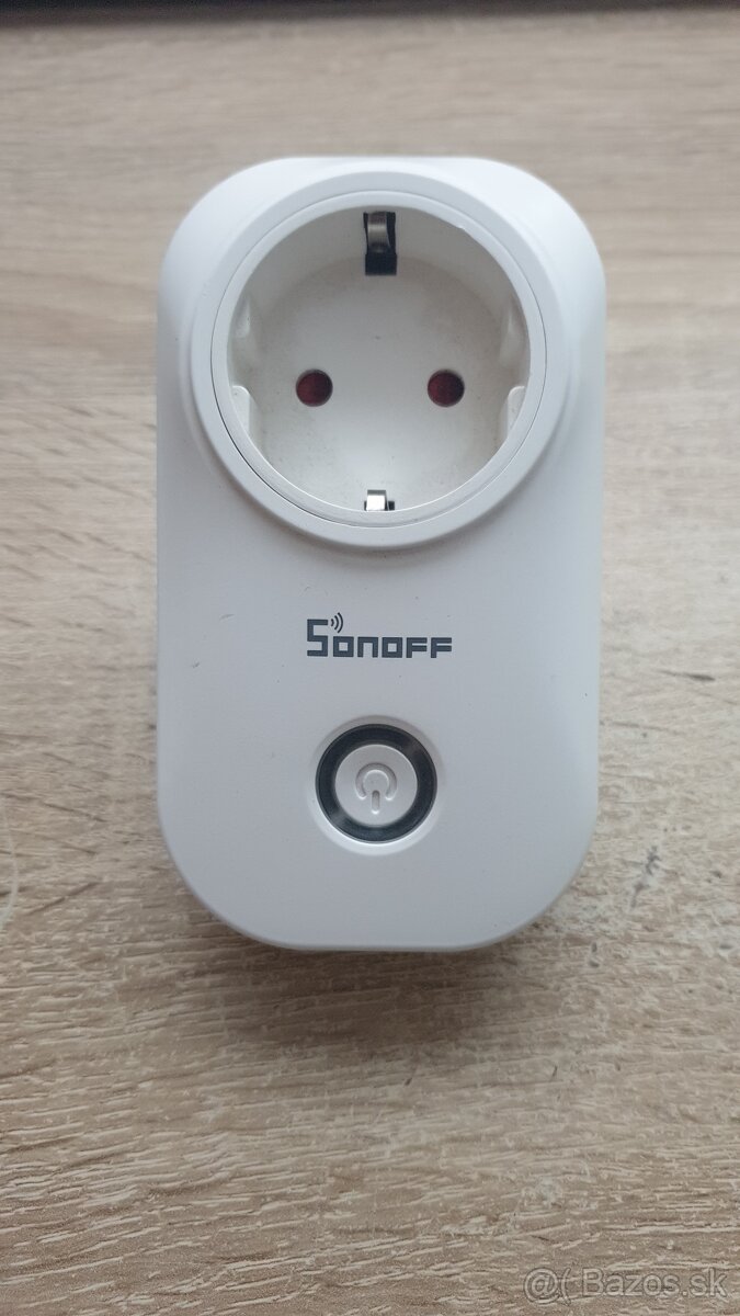 Predám Inteligentnú wifi zásuvku Sonoff S20