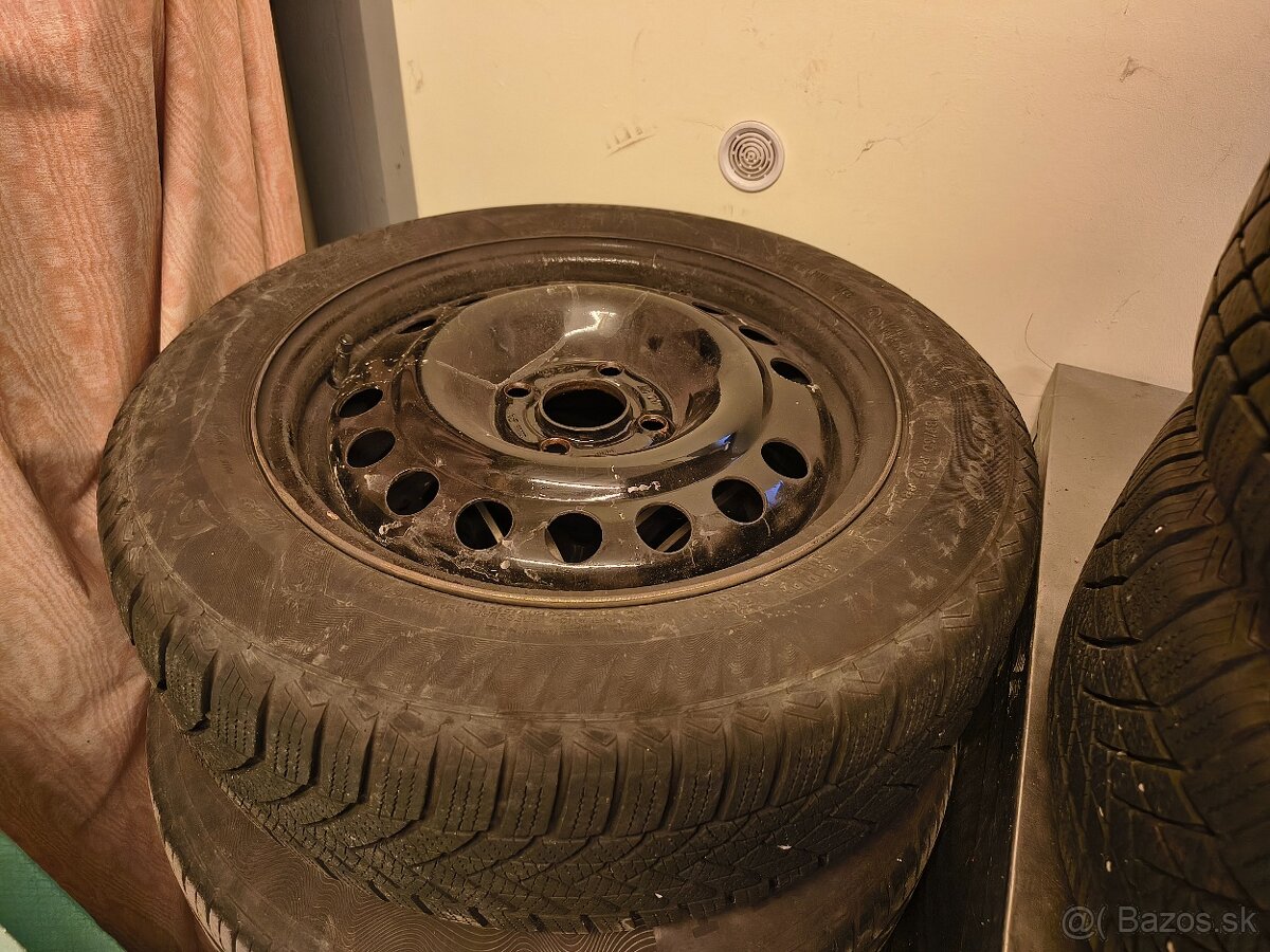 Zimne pneu +disky 185/60r15