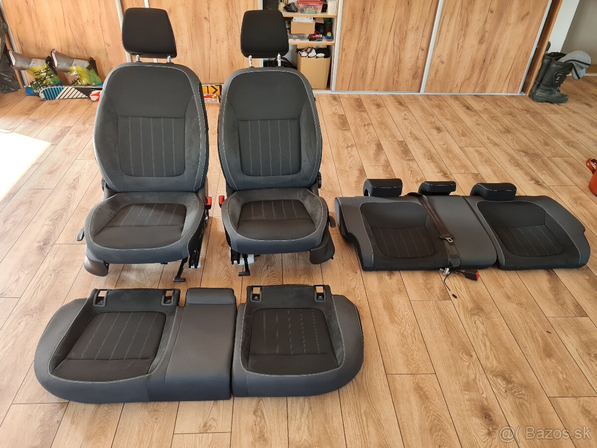 Sedačky fabia 3, polokoža